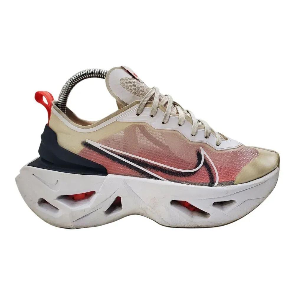 NIKE Shoes ZOOMX VISTA GRIND Womens Size 7 White BRIGHT CRIMSON Run BQ4800-100